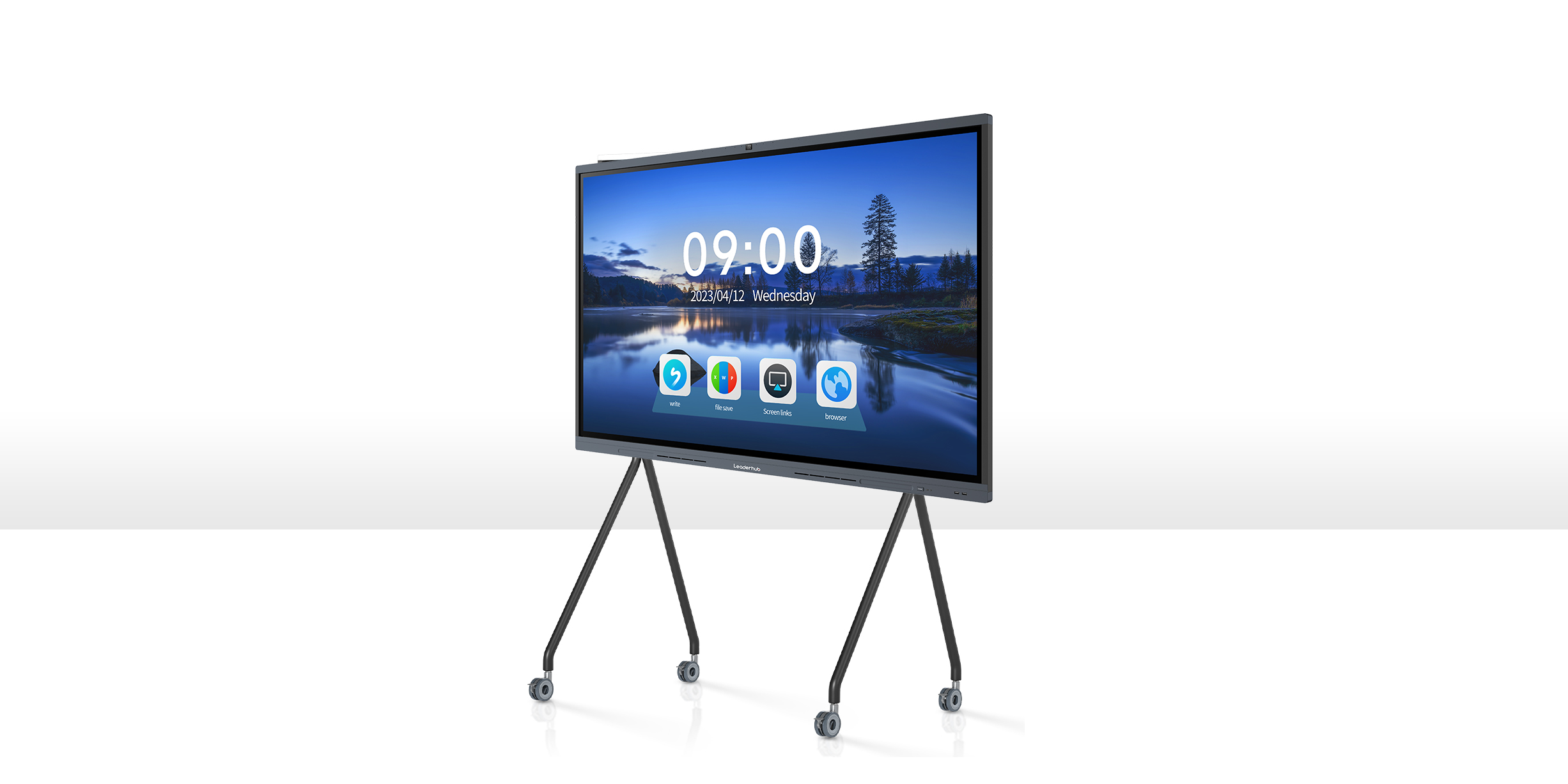 65 Inch Interactive Smart Whiteboard With Standing 