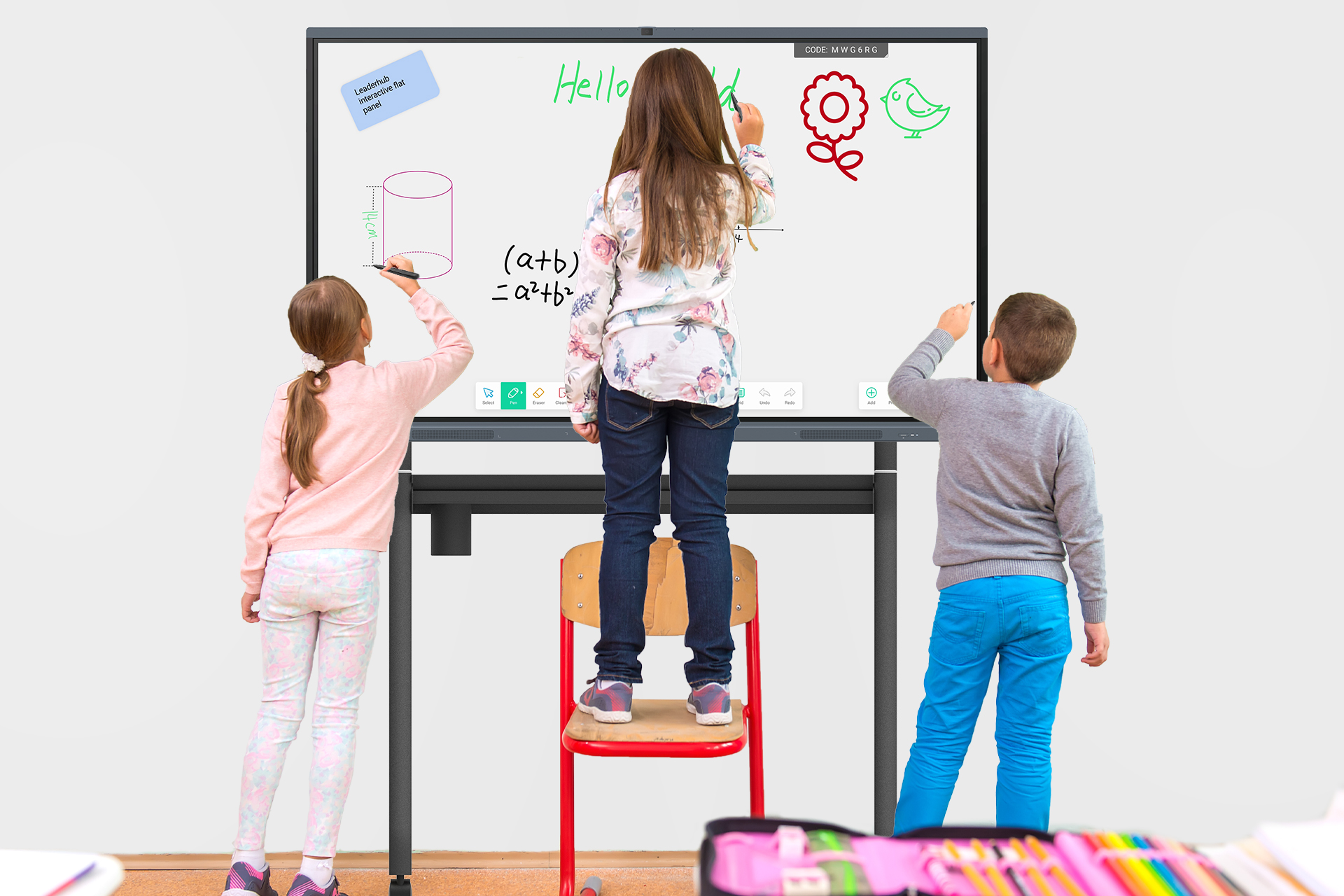 Interactive Smart Board For Teaching